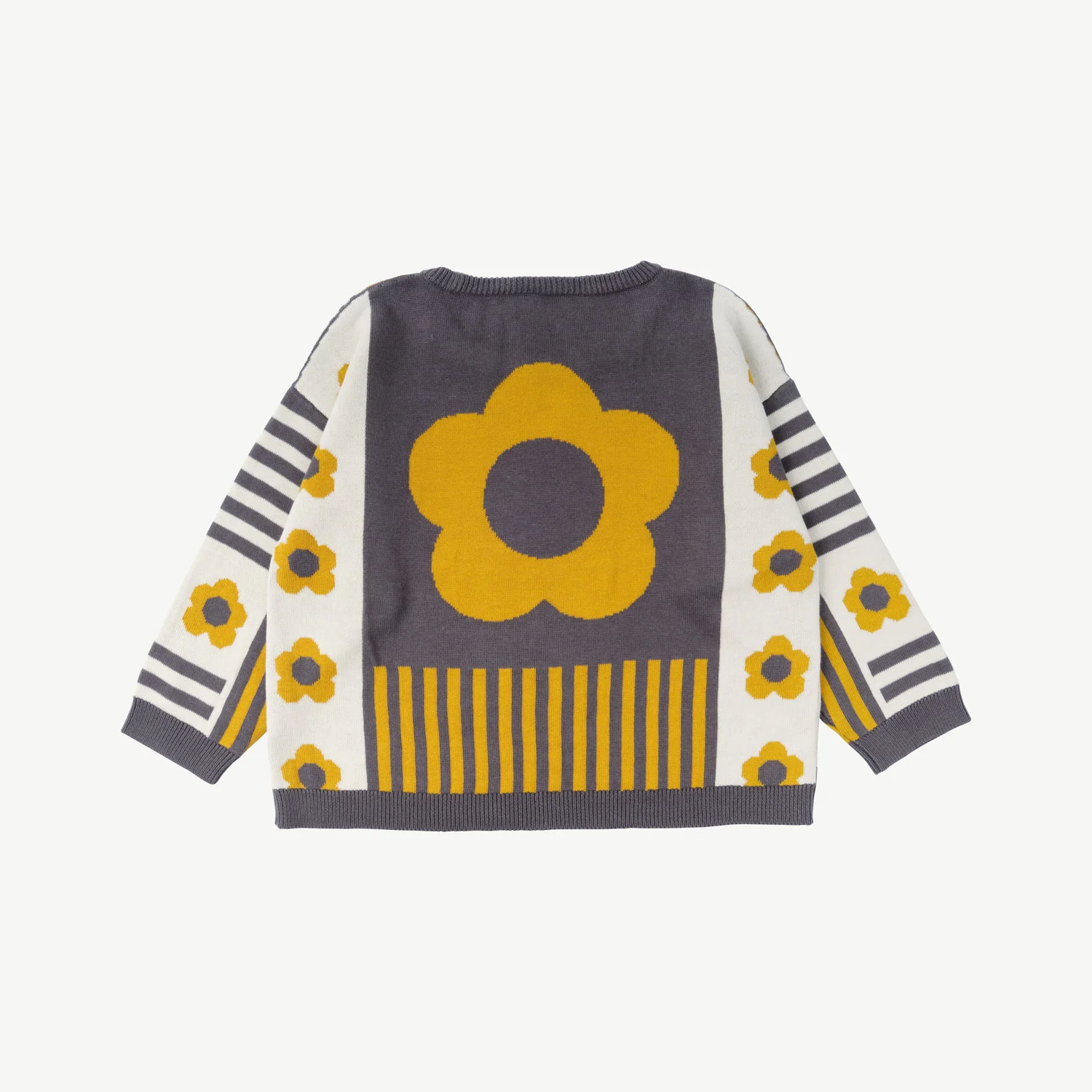 Chompa tejida 'steady yak' multi charcoal gray - Imagen 3