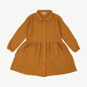 Vestido 'close to the stars' sudan brown