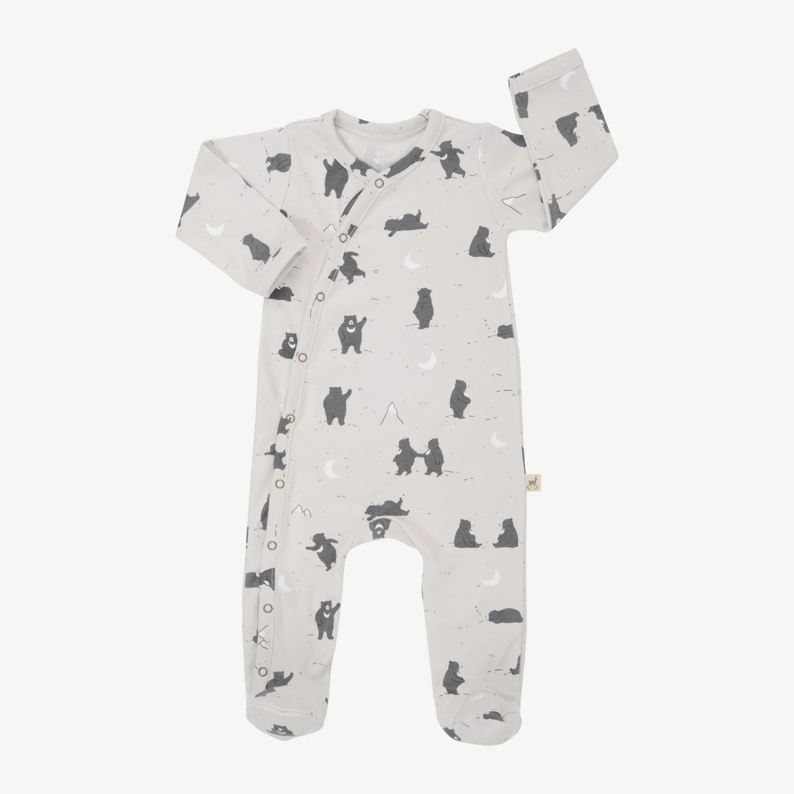 Enterizo con pies 'magic moonbear' lunar rock