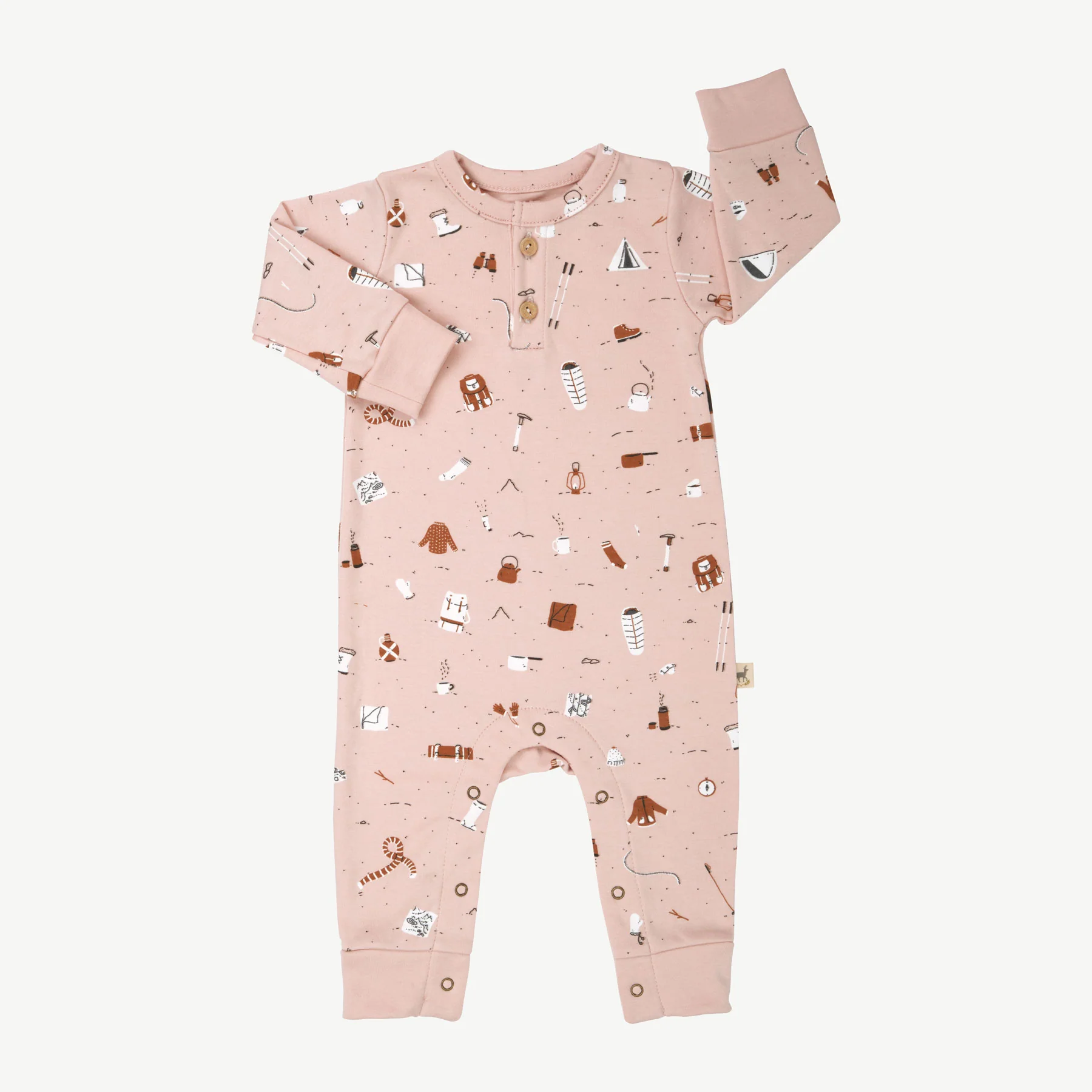 Enterizo 'camping gear' peach whip - Imagen 3