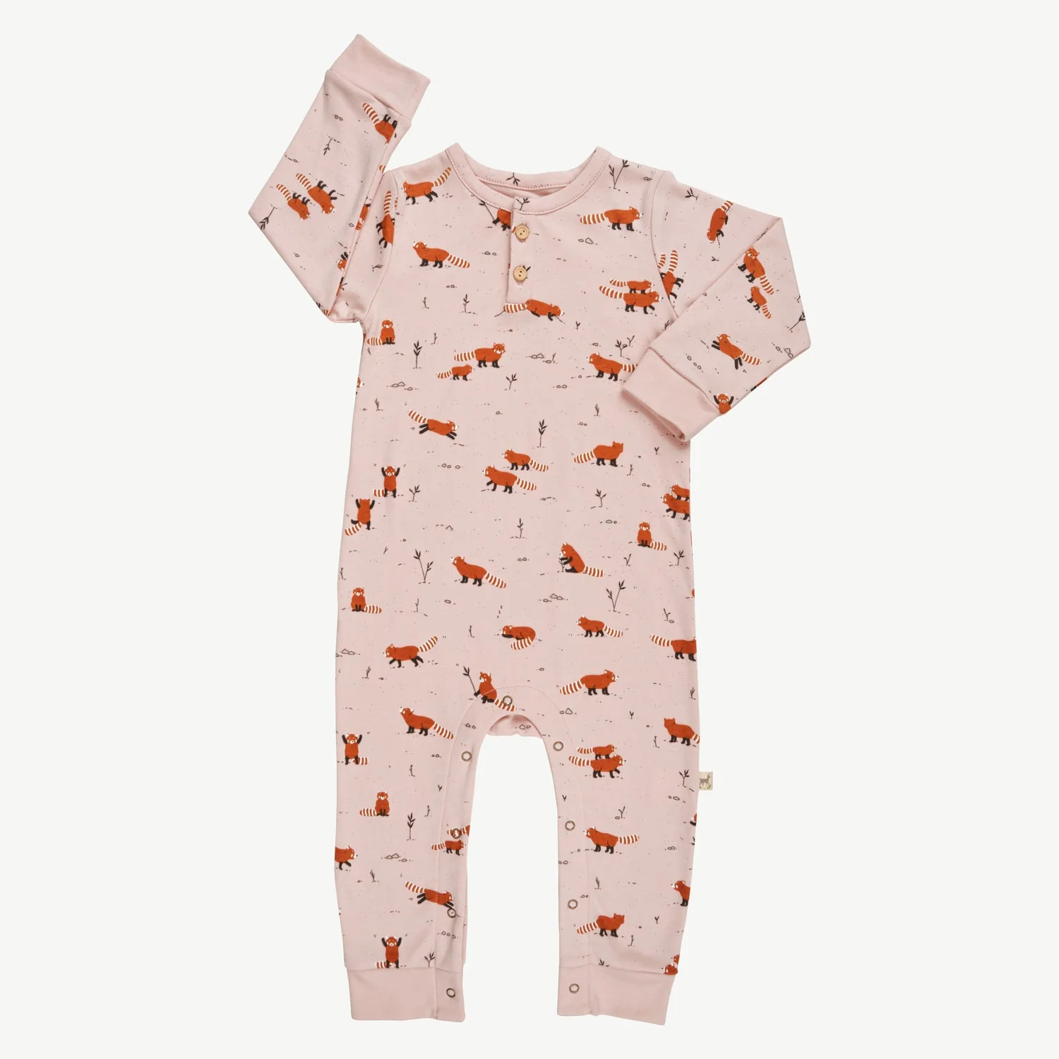 Enterizo 'joyfull panda' peach whip - Imagen 3