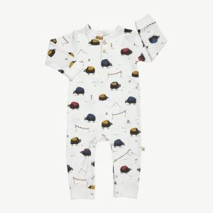 Enterizo 'yak's journey' ecowhite