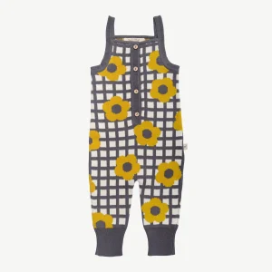 Jumper tejido 'winter flora' multi charcoal gray