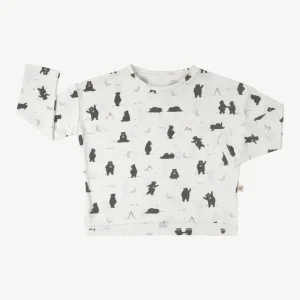Polo Oversized 'magic moonbear' ecowhite