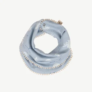 Bandana ‘Moonlit Usagi’ (Conejos) Celestial Blue