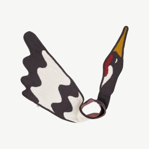 Bufanda Tejida Grulla 'Tsuru'