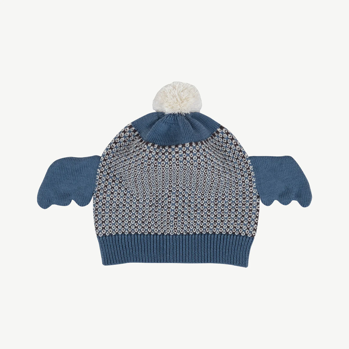 Gorrito de alitas Tejido de Bebé ‘Multi' Blue Mirage
