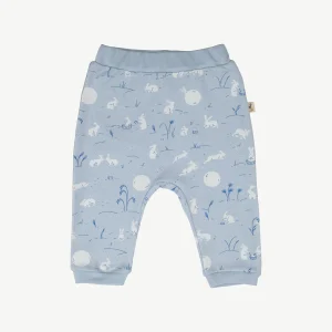 Pantalón ‘Moonlit Usagi’ (Conejos) Celestial Blue
