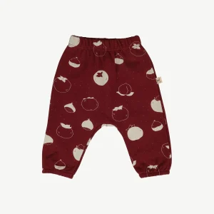 Joggers ‘Fruitful Patience' (Frutos) Tibetan Red