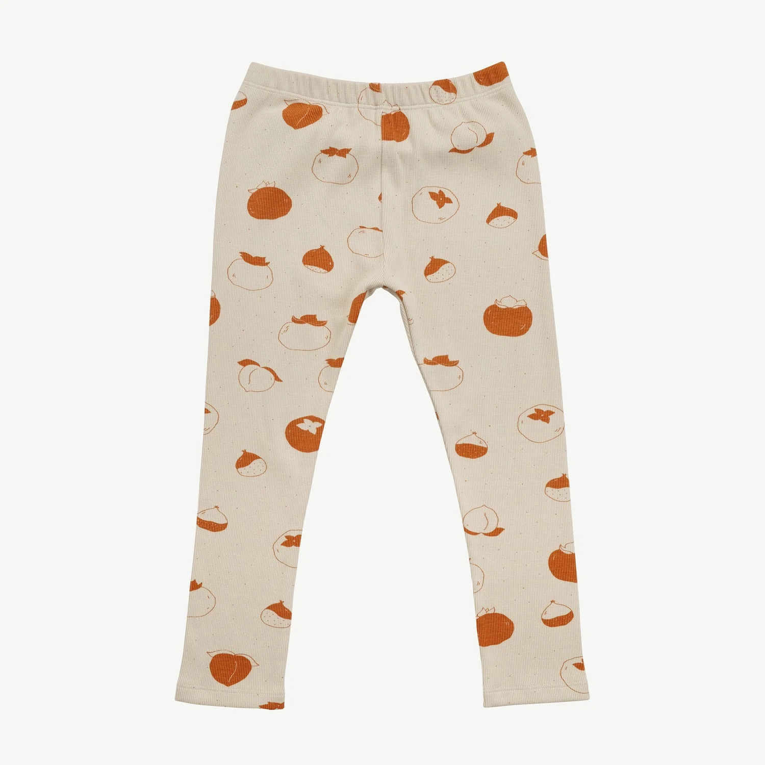 Leggins de Rib ‘Fruitful Patience' (Frutos) White Sand