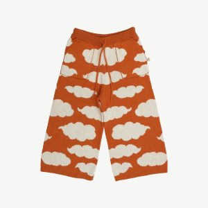 Pantalón Tejido 'Nubes' Rust