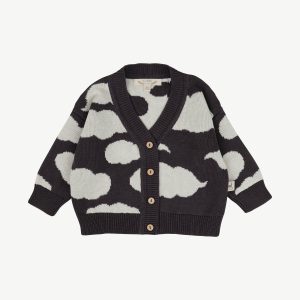 Cárdigan Tejido de Bebé 'Nubes' Beluga