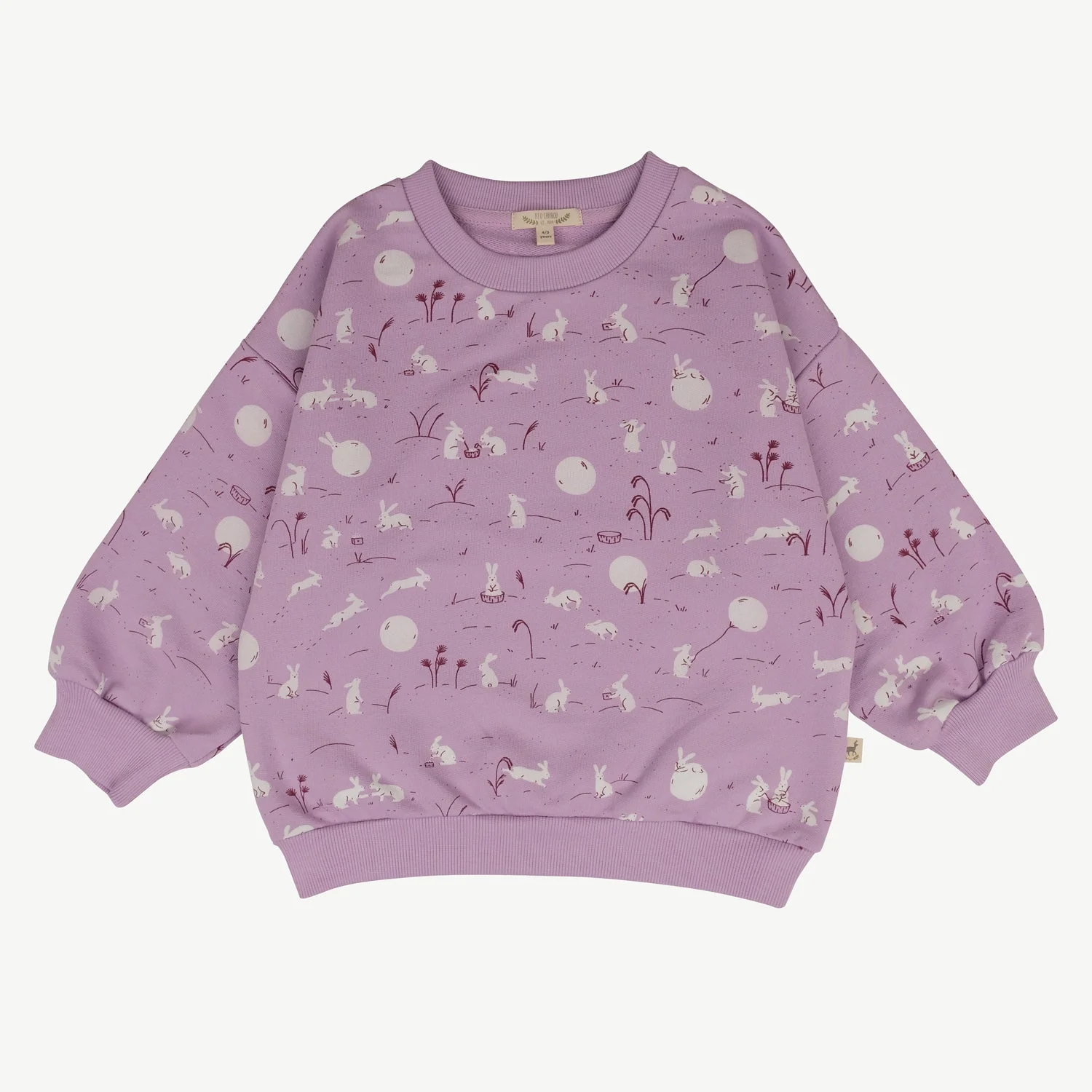 Polera ‘Moonlit Usagi’ (Conejos) Lupine