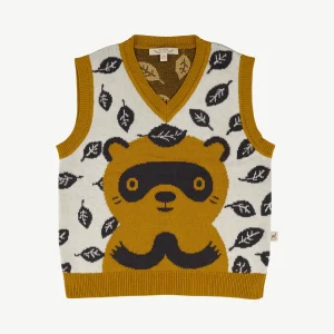 Chaleco Tejido Mapache 'Tanuki'