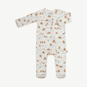 Enterizo con Cierre ‘Monkey Snow Day' Ivory