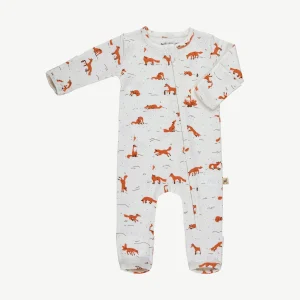 Enterizo con Cierre ‘Mountain Kitsune’ (Zorros) Ivory