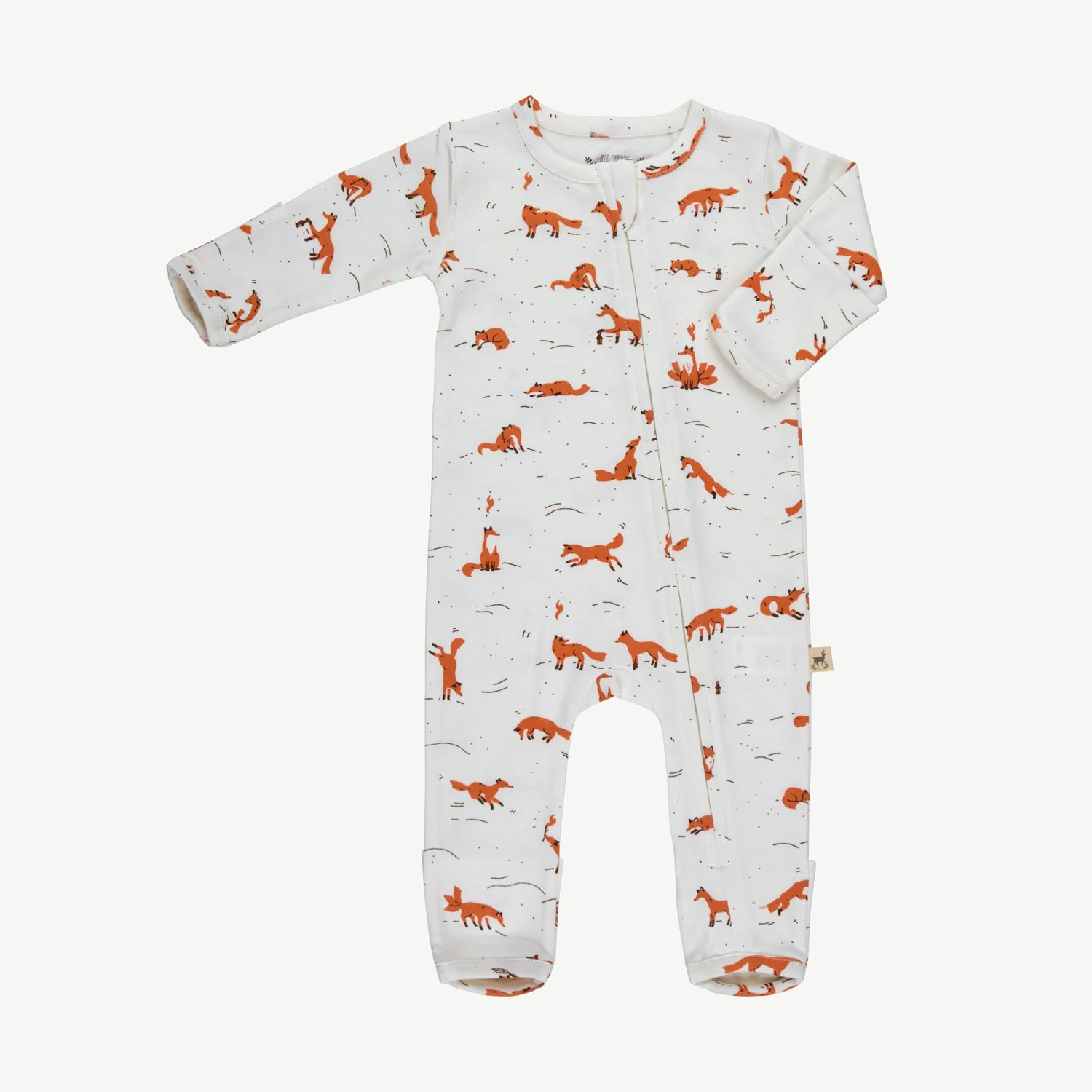 Enterizo con Cierre ‘Mountain Kitsune’ (Zorros) Ivory