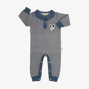 Enterizo Tejido de Bebé ‘Multi' Blue Mirage