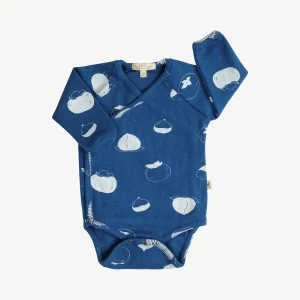 Body de Rib ‘Fruitful Patience' (Frutos) Dark Blue