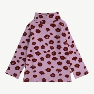 Polo Cuello Tortuga de Rib ‘Plums in Bloom' (Flores) Lupine