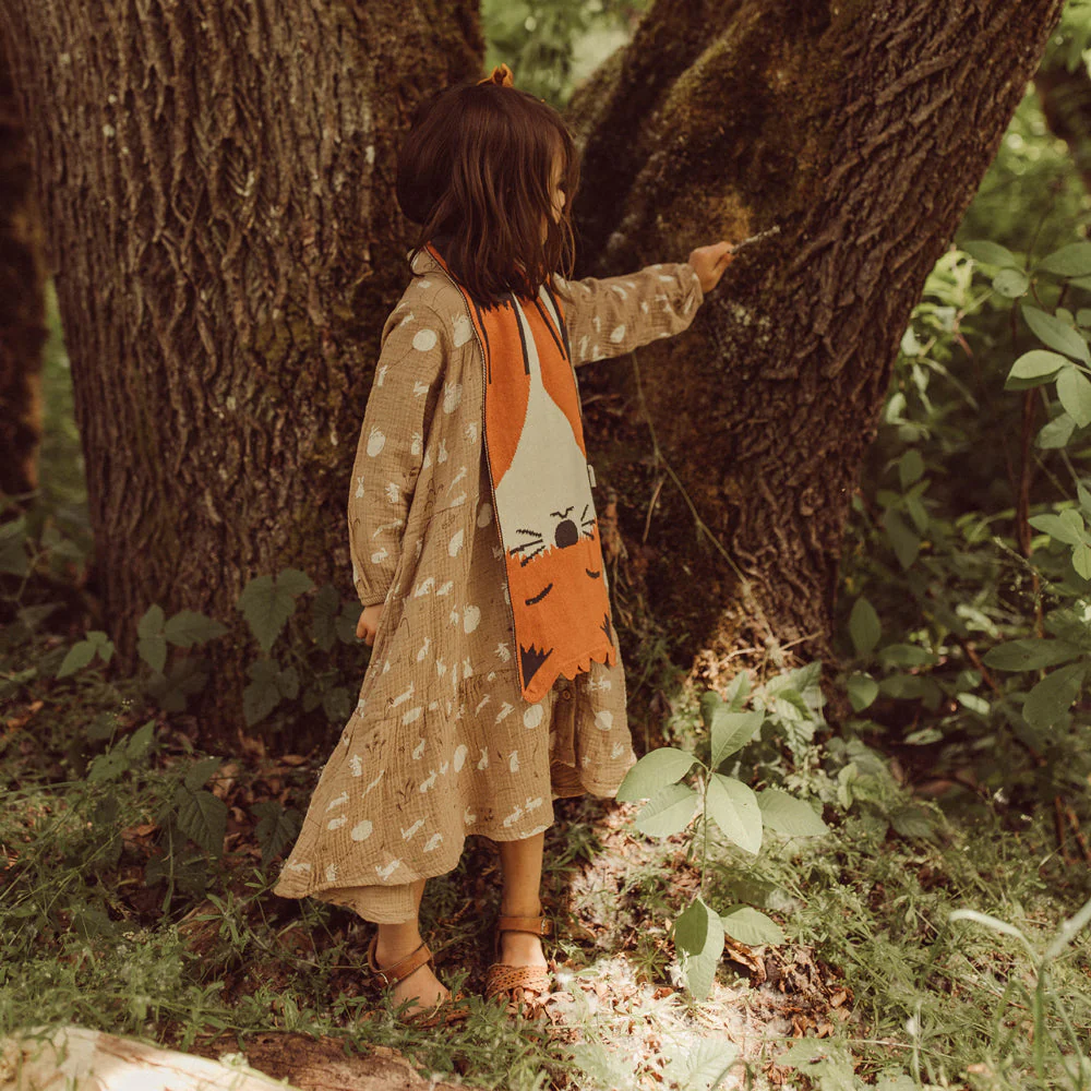 Bufanda Tejida Zorro ‘Kitsune’ - Imagen 5