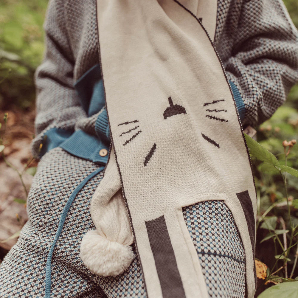 Bufanda Tejida Conejo 'Usagi' - Imagen 4