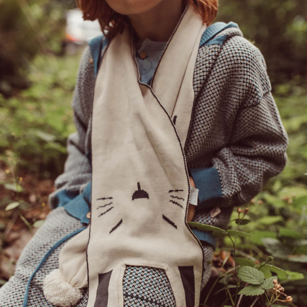 Bufanda Tejida Conejo 'Usagi' - Imagen 5