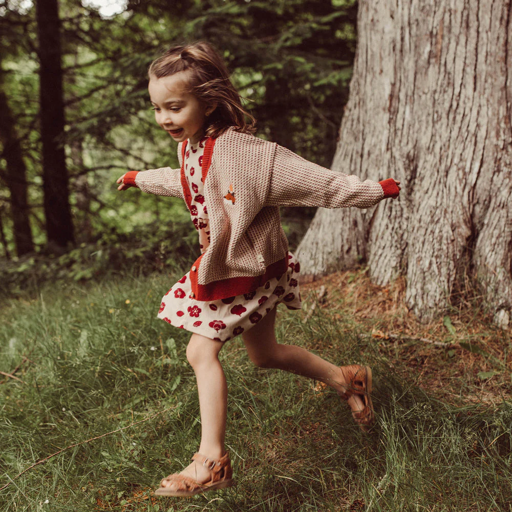 Vestido ‘Plums in Bloom' (Flores) Peach Whip - Imagen 5