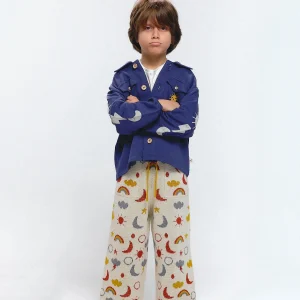 Casaca French Terry - Happy Dreams - Deep Cobalt