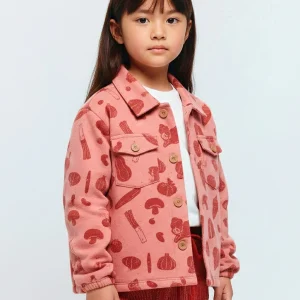 Casaca French Terry - Veggie Fiesta - Blush