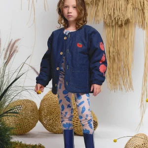 Abrigo Denim - Happy Veggies - Denim