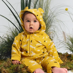 Enterizo French Terry con Orejas - Thunder Puma - Golden Spice