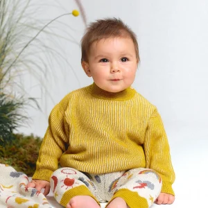 Suéter Tejido - Rib - Two-Tone Mustard