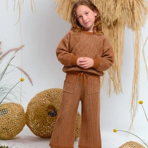 Suéter Tejido - Rib - Two-Tone Cashew