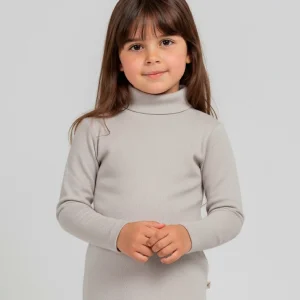 Top Cuello Tortuga Pointelle - Pointelle - Lunar Rock