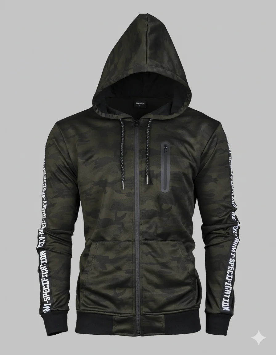 Chaqueta Chándal de Entrenamiento Mil-Tec – Sudadera Ligera y Versátil - Imagen 3