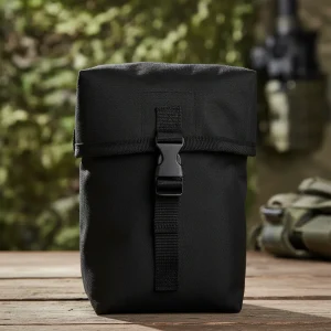 Bolsa Táctica Multipropósito Grande Negra | Koppeltasche LG Schwarz – Funda Modular para Cinturón o Chaleco