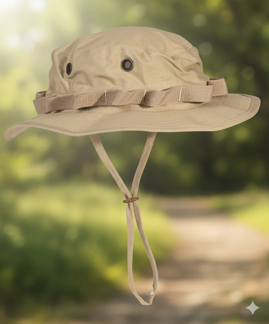 Chambergo militar Boonie Hat Ripstop 100% algodón – Sombrero táctico ajustable y resistente disponible en varios colores - Imagen 5