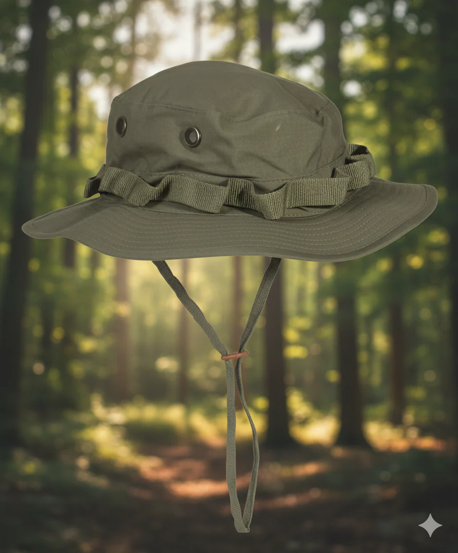 Chambergo militar Boonie Hat Ripstop 100% algodón – Sombrero táctico ajustable y resistente disponible en varios colores - Imagen 4