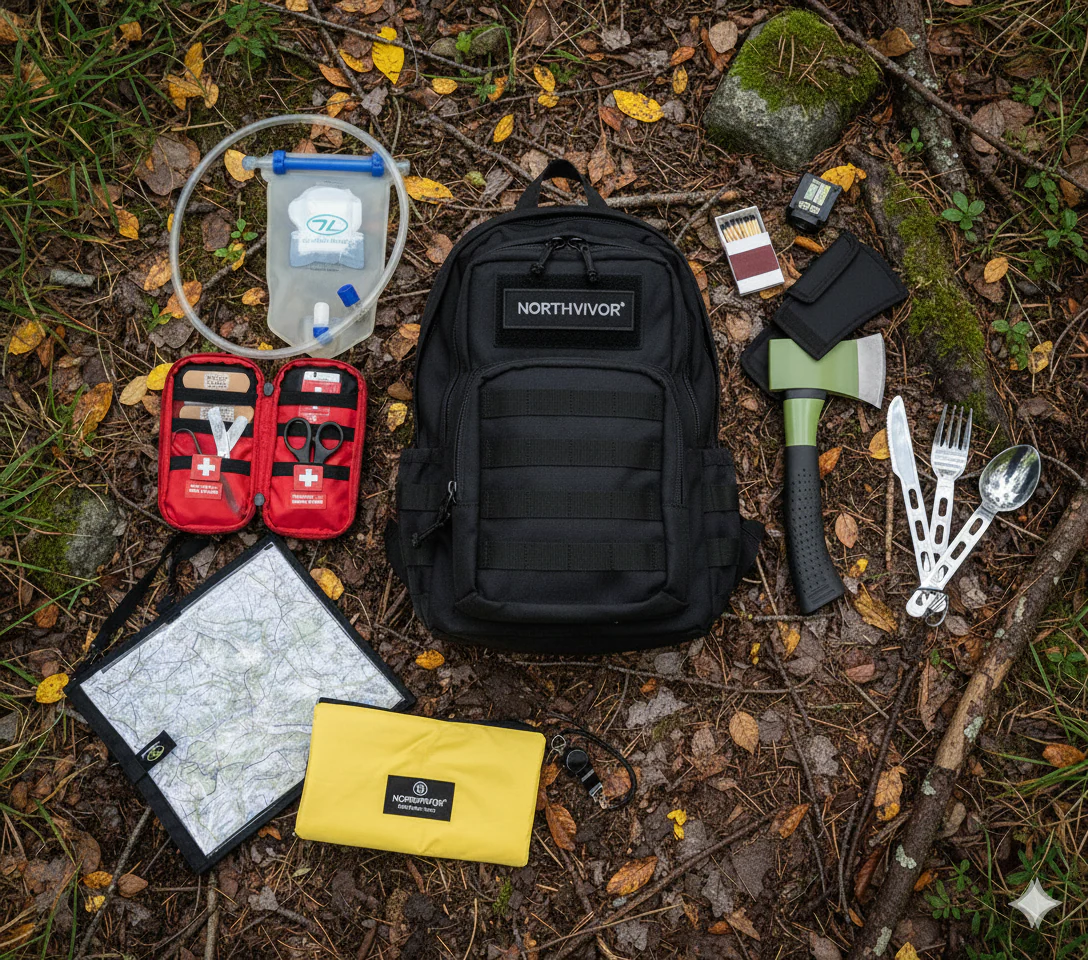 Mochila de Supervivencia Básica Northvivor - Imagen 3