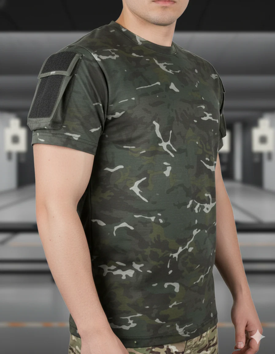 Camiseta Táctica Kombat UK – BTP Black (Talla XXL) | Ropa Militar de Combate y Outdoor - Imagen 3