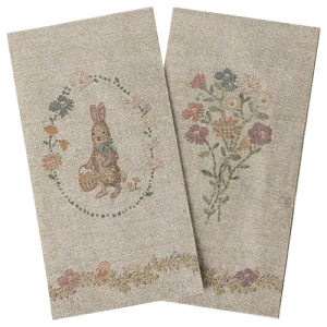 Servilletas de papel conejitos - easter