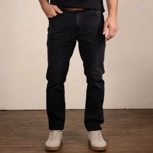 Jean Color Negro Para Hombre Ref. 112011225