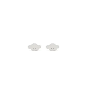 Aretes Nube Plata
