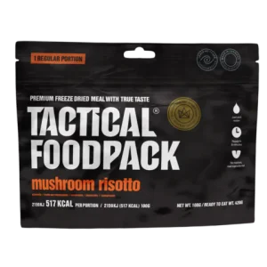 Mushroom Risotto Liofilizado GRANDE | Risotto de Champiñones Tactical Foodpack para Outdoor