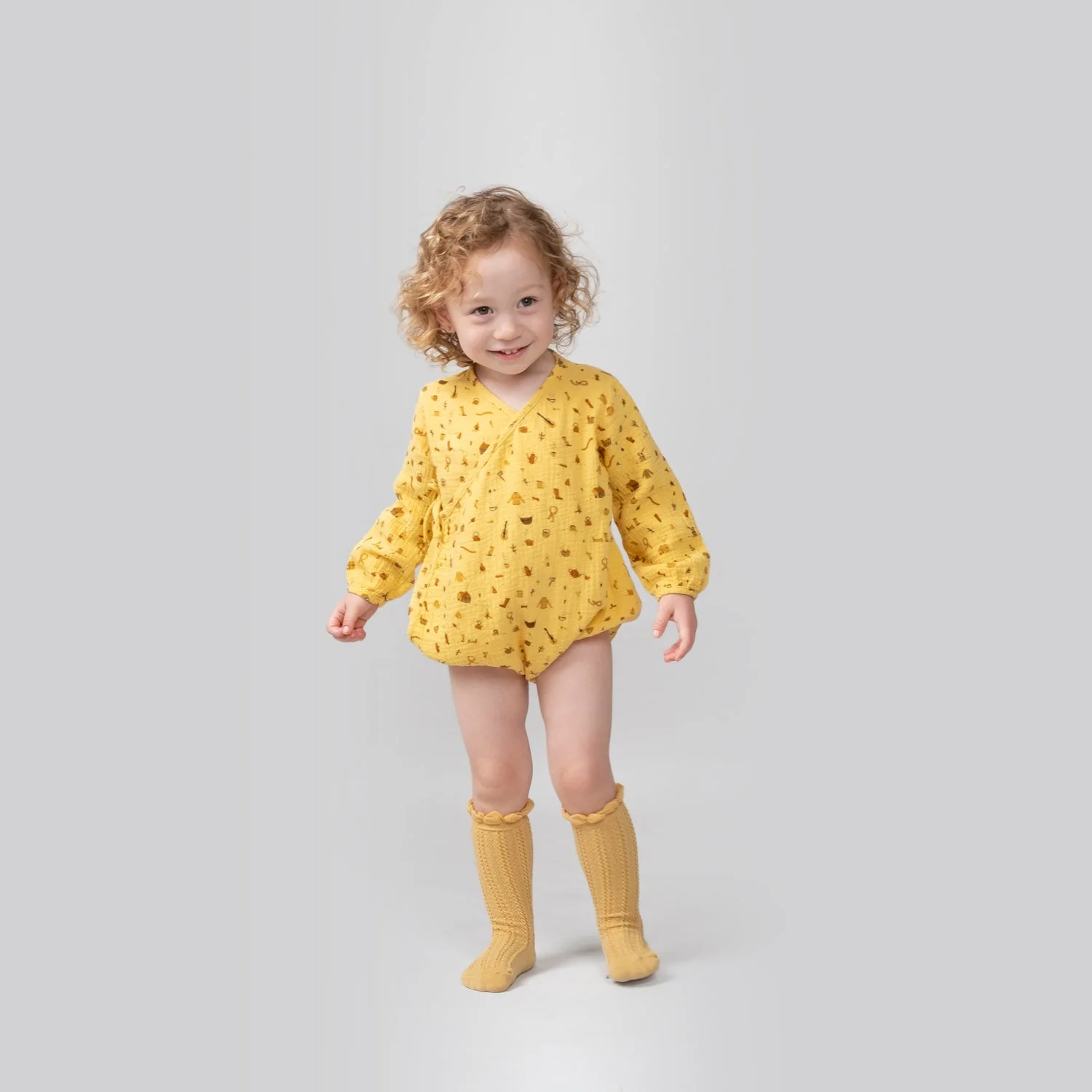 Body kimono 'winter essentials' cornsilk - Imagen 4