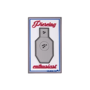 Parche PVC "Piercing Enthusiast" | Diseño 3D con Velcro
