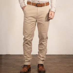 Pantalón Clásico Color Arena Ref. 111121225