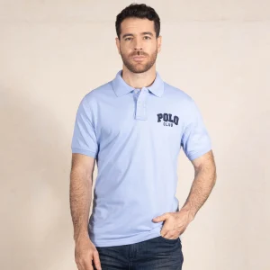 Polo Fondo Entero Color Azul Celeste Ref. 101321225