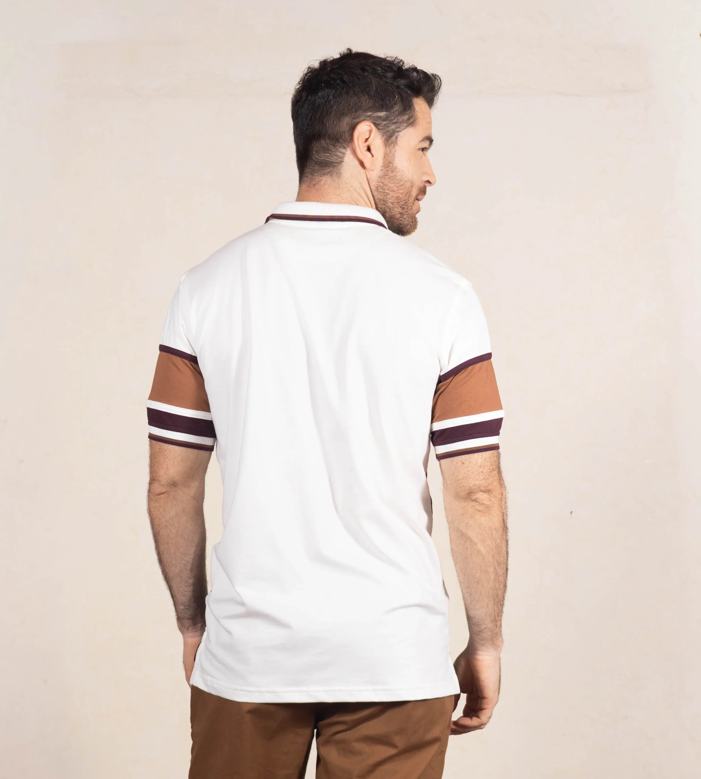 Polo Bloques Color Crema Ref. 129081225 - Imagen 3